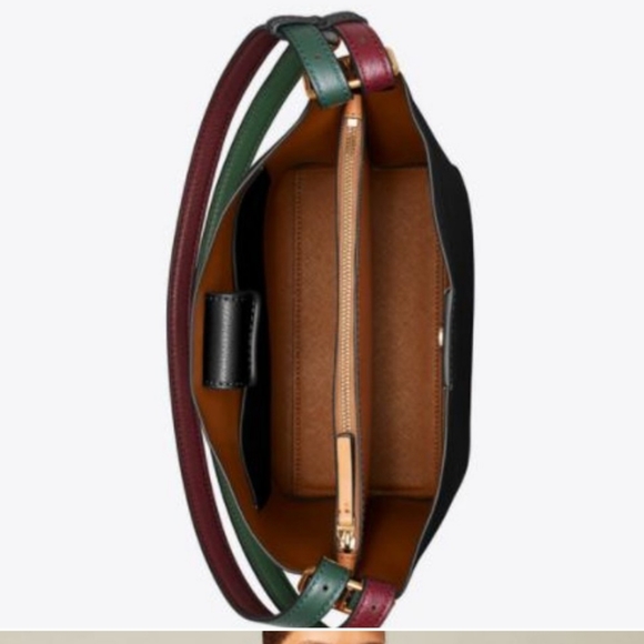 Tory Burch Perry Leather Bucket Bag. NWT - Picture 5 of 12